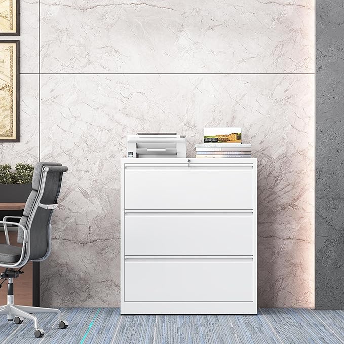 3 Drawer Lateral File Cabinet - Image 2