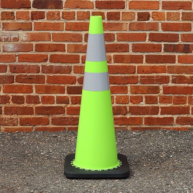 Traffic Cones - Safety Cones - 36" Green Cones - Construction Cones - Road by ImperialStandard