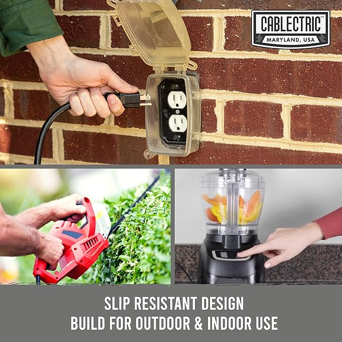 6 Ft Heavy Duty Extension Cord, SJTOW Oil Resistant 12/3 Outdoor Extension Cord - Image 5