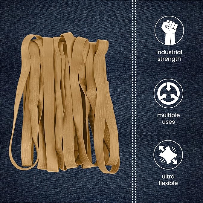 Miloo Bulk Pack Extra Large Moving Rubber Bands - Image 3