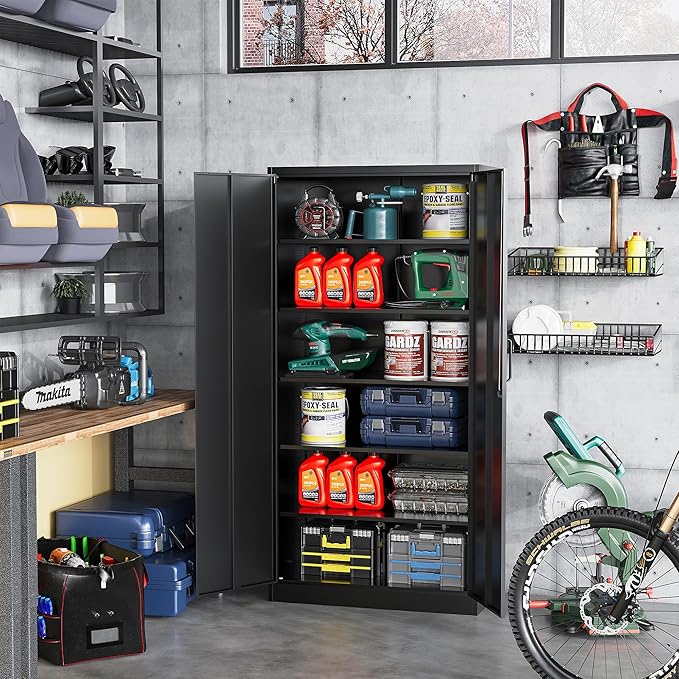 STANI Metal Garage Storage Cabinet - Image 2