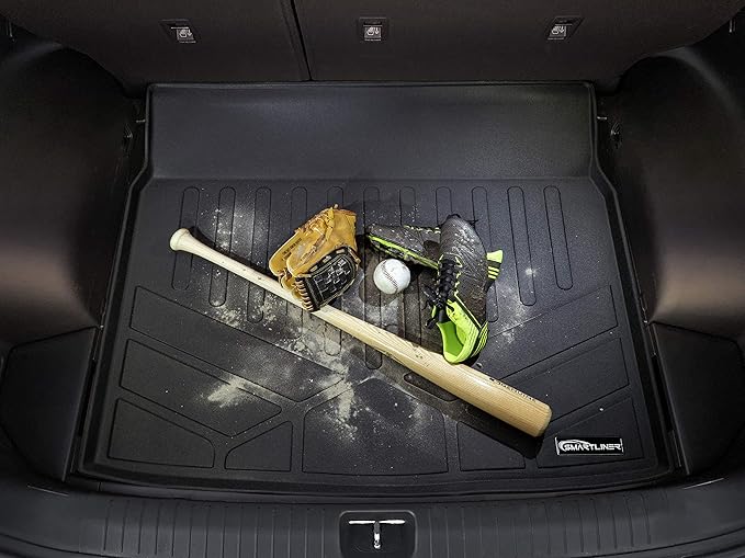 SMARTLINER Custom Floor Mats and Cargo Liner Behind 2nd Row Compatible - Image 9