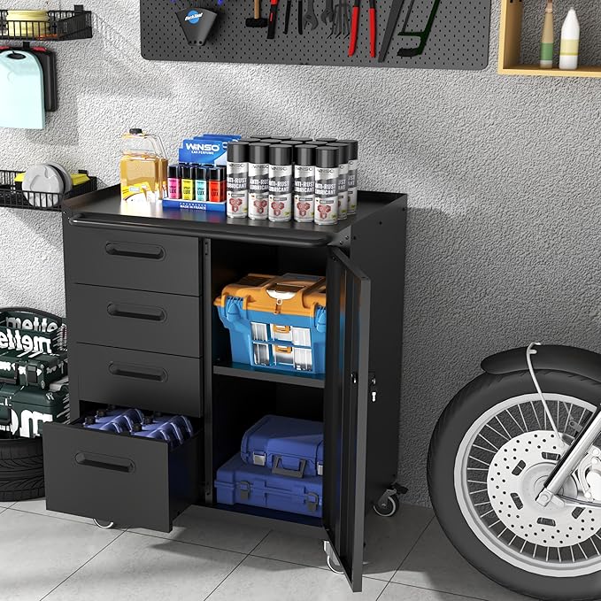 Mobile Tool Storage Cabinet - Image 2