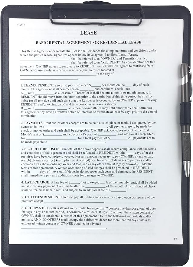 Trade Quest Clipboard Faux Leather Single - Image 2