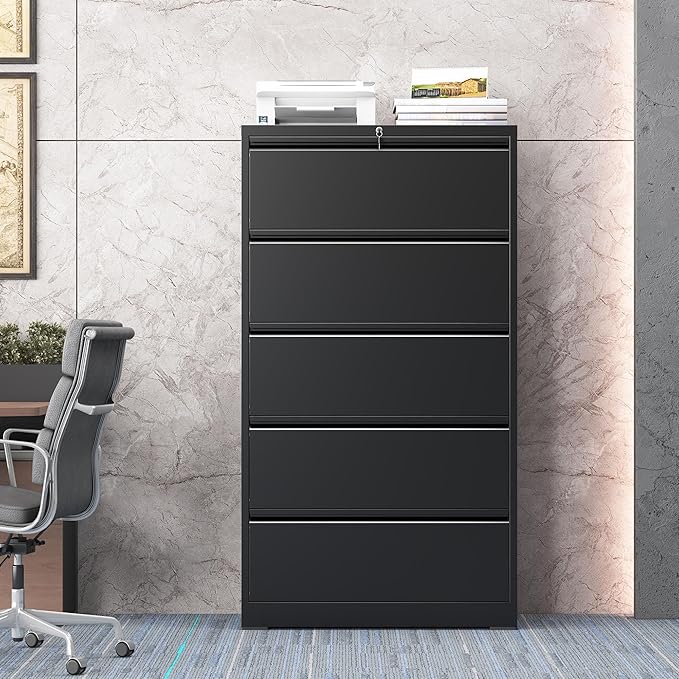 5 Drawer Lateral File Cabinet - Image 2