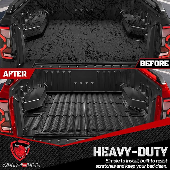 Truck Bed Mat Bed Liner Fit for Ford Ranger 2019-2023, Vehicle Truck Bed Liner - Image 4