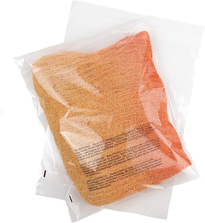 Poly Bags with Suffocation Warning 10x13 by RetailSupplyCo