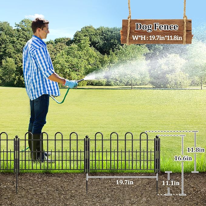 Bepatio Decorative Garden Fence Animal Barrier - Image 2