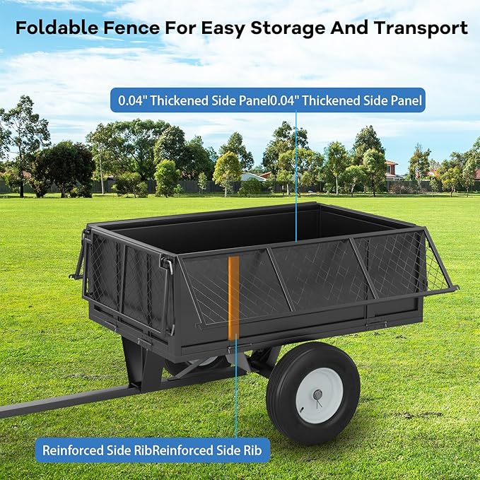 GAOMON Heavy Duty Utility Trailer - Image 7