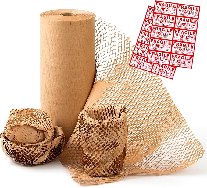 Honeycomb Packing Paper 15" Width X 300 FT by LuckyGuard