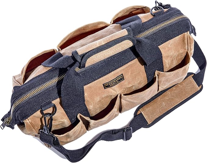 Readywares Tool Bag, Heavy Duty Waxed Canvas Bag - Image 4