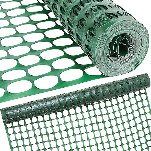 Houseables Fencing, Temporary Fence, Snow Fence, 4x100' Feet, 10.55 lb/roll by Houseables