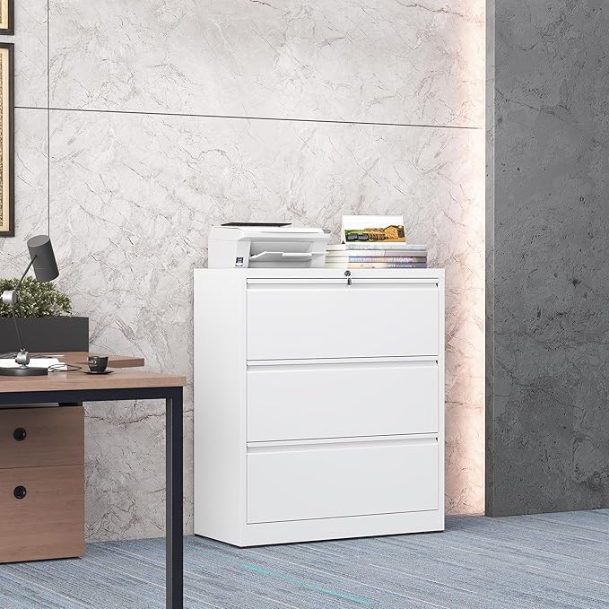 3 Drawer Lateral File Cabinet - Image 2