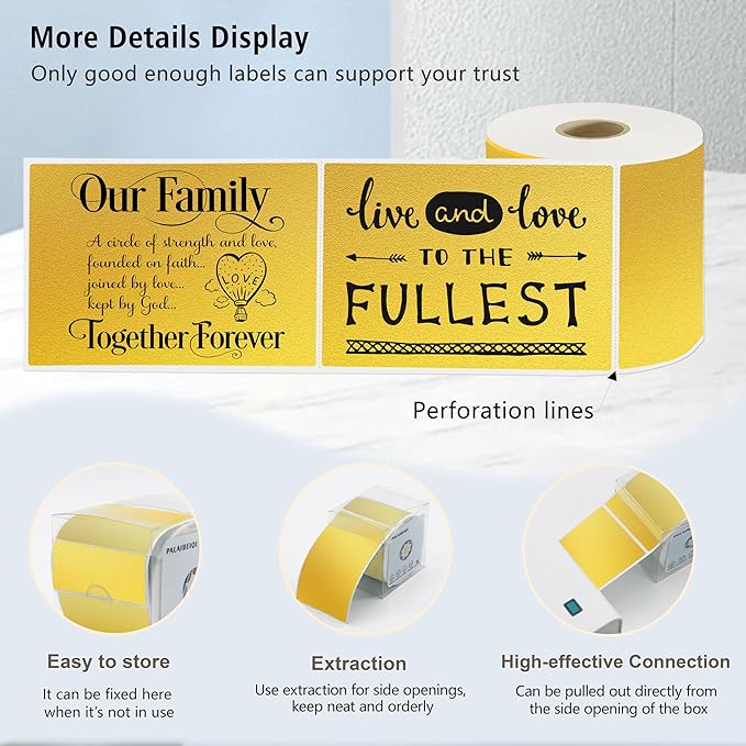 3x5 Inch Thermal Label Stickers, Moving Boxes, Address & Inventory Organization - Image 4