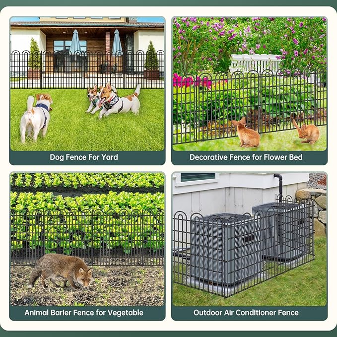 15 Panels Tall Garden Animal Barrier Fence - Image 7