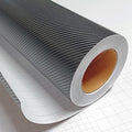 3D Black Carbon Fiber Vinyl Bubble Car Wrap Film Automotive DIY Decals by F+%26+B+LED+LIGHTS