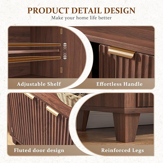 Arched Kitchen Pantry, 5-Tier Arched Cabinet - Image 9