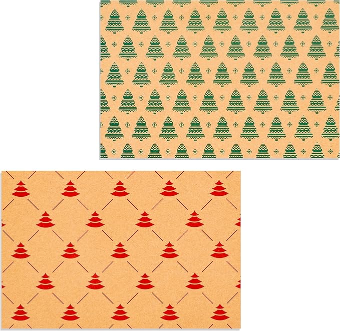Purple Papers Eco Friendly Brown Gift Wraps by PurplePapers