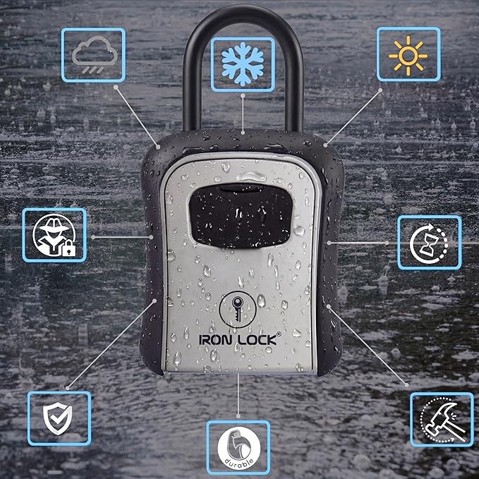 Iron Lock® Key Lock Box Portable - Image 6