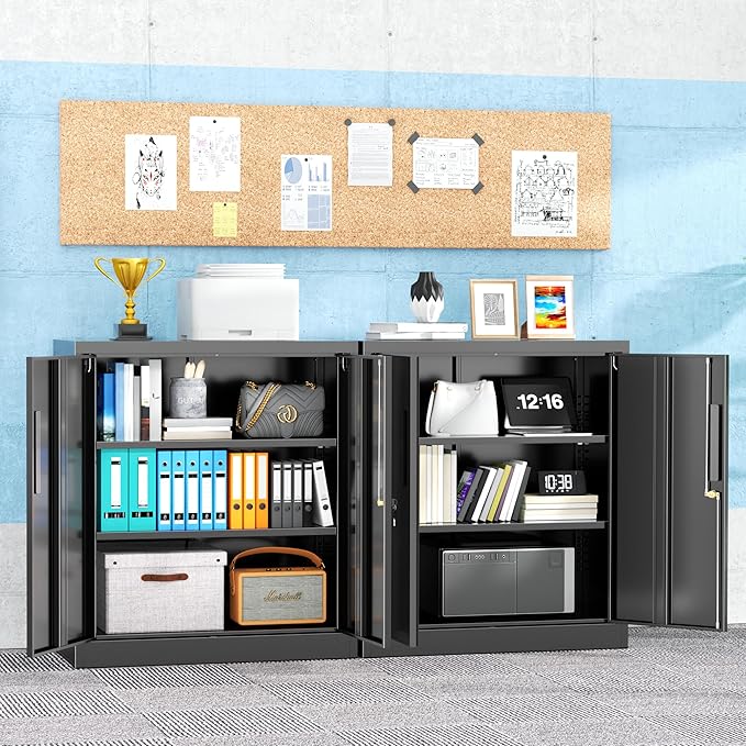 Pataku Metal Storage Cabinet, Garage Cabinet - Image 2