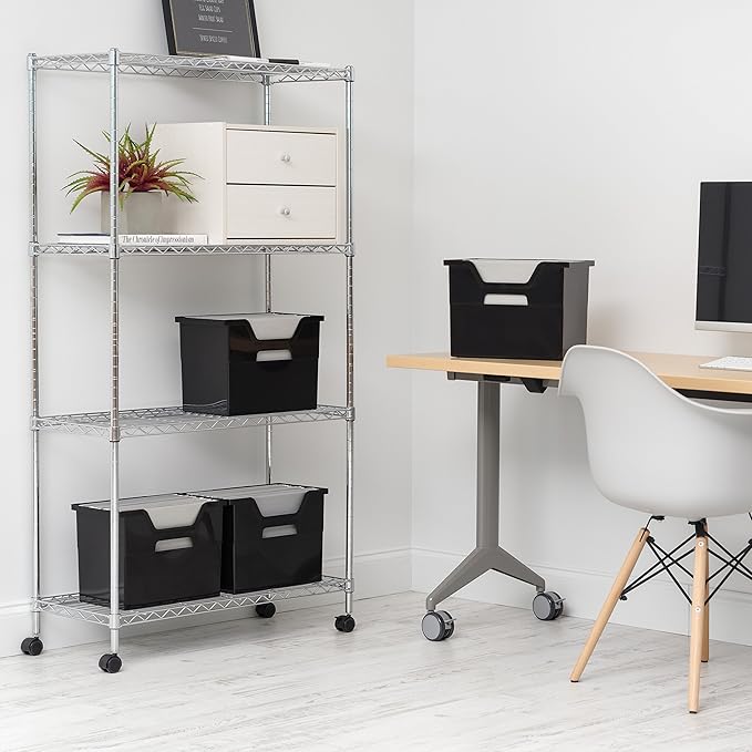 IRIS USA Large Portable Desktop File Box - Image 3