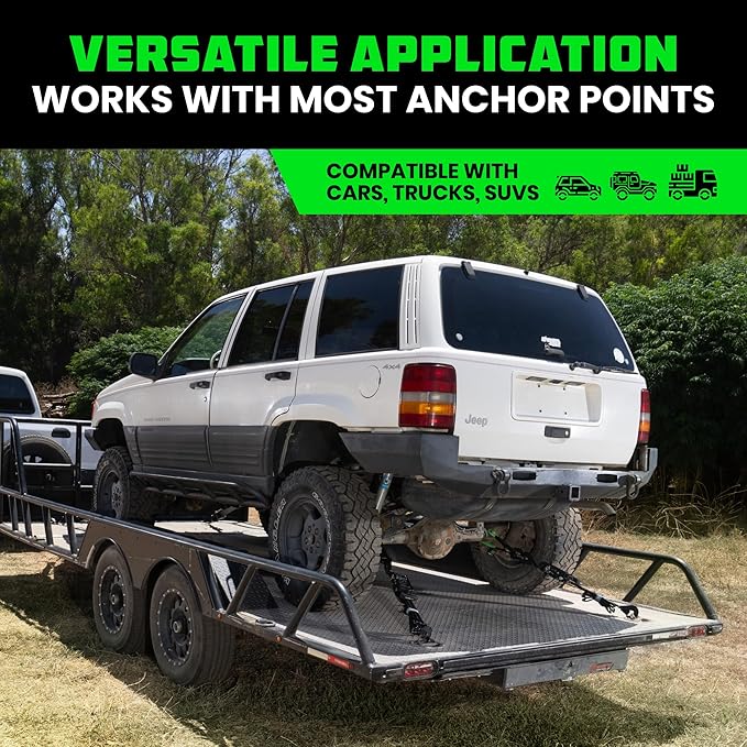 Rhino USA Car Tie Down Straps for Trailers - Image 6