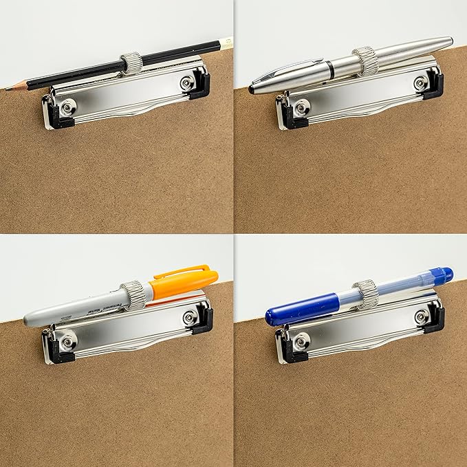 Officemate Wood Clipboard, Memo Size, Low Profile Clip - Image 6