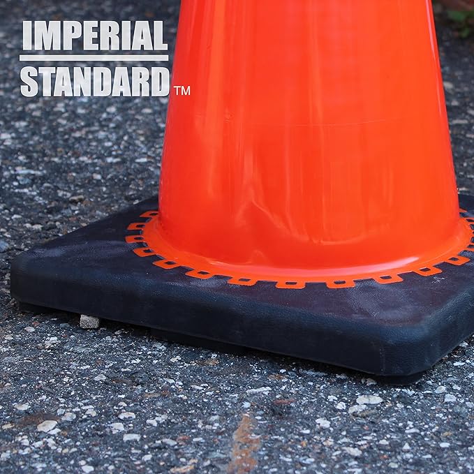 Traffic Cones - Safety Cones - 28" Orange Cones - Construction Cones - Road - Image 5