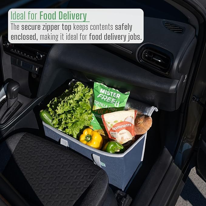 VENO 3 Pack Cooler Bag Insulated Reusable Grocery Shopping Bag, Food Delivery - Image 8