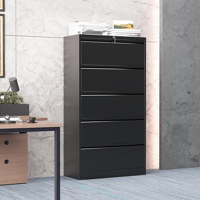 5 Drawer Lateral File Cabinet - Image 2