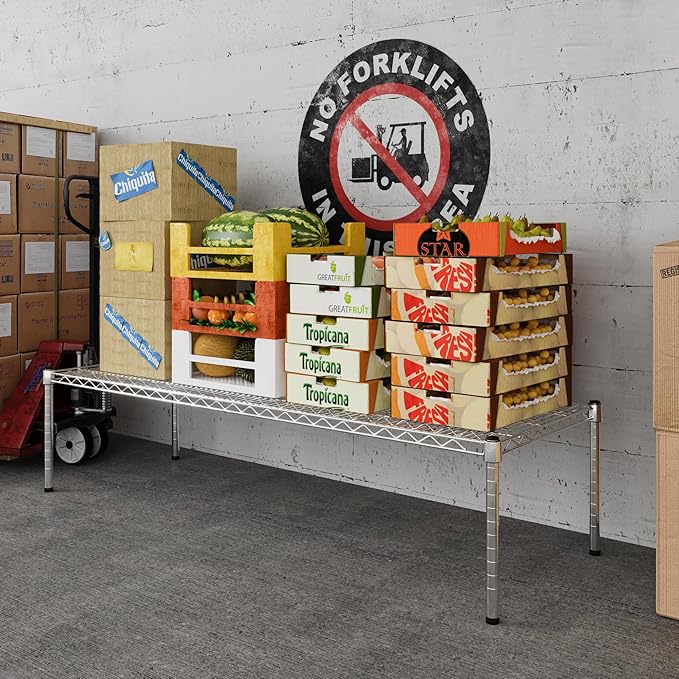 21" Deep x 60" Wide x 14" Height Wire Shelving Kit | 1-Tier | NSF Commercial - Image 5
