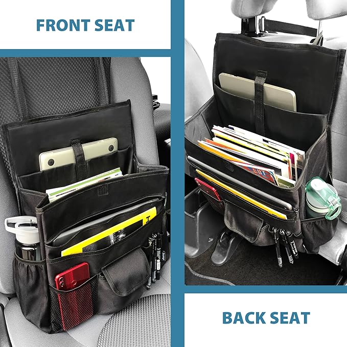 Elantrip Car Front Seat Organizer, Back Seat Storage - Image 6