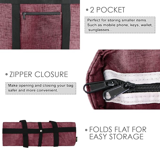 BeeGreen Cooler Bag Soft Leakproof Insulated Tote - Image 7