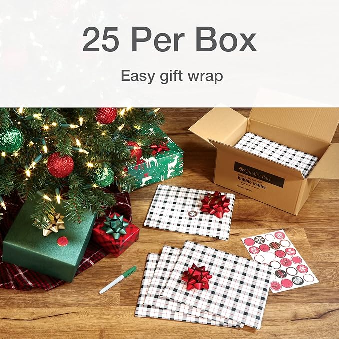 Quality Park Bubble Mailers, 8.25 x 11, Shipping Envelopes, Water Resistant - Image 6