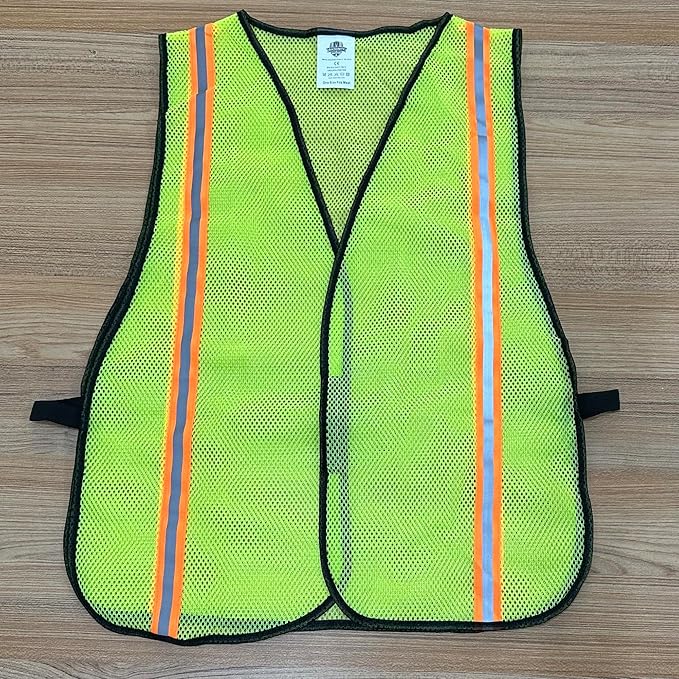 Dazonity High Visibility Reflective Safety Vest, Durable Mesh, High Visibility - Image 2