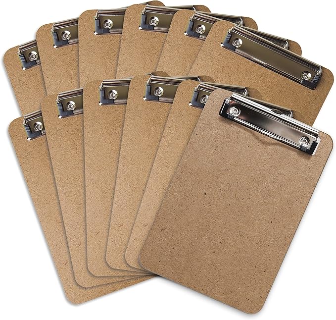 Mini Clipboard 6" x 9" Memo Clipboard | Small Clipboards 6x9 by OfficeSolutionsDirect