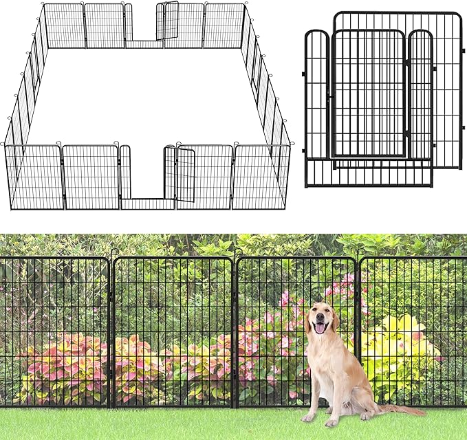 No Dig Decorative Garden Fence by Jhsomdr