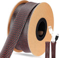 Pangda 300 Feet 1/2 Inch Wire Loom PET Expandable Braided Sleeving Braided by Pangda