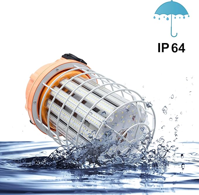 100W LED Temporary Work Light Fixture 16000 Lumen Daylight White 5000K - Image 4