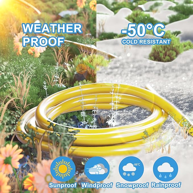 HUANCHAIN 12/3 Gauge Heavy Duty Outdoor Extension Cord 100 ft Waterproof - Image 5