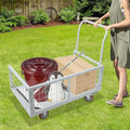 4-in-1 Platform Truck Foldable Push Cartplatform Truck by Unknown