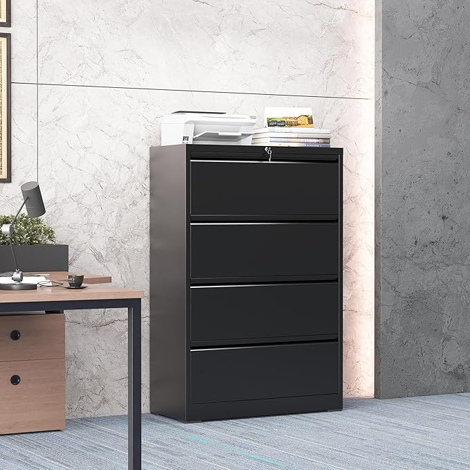 4 Drawer Lateral File Cabinet - Image 2