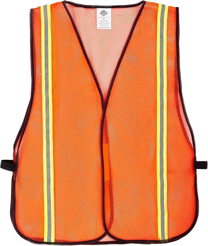 Dazonity High Visibility Reflective Safety Vest, Durable Mesh, High Visibility by DazonitySafetyInc