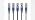 Monoprice Cat6A Ethernet Patch Cable - 25 Feet - Red (5-Pack) Snagless RJ45, UTP, Pure Bare Copper Wire, 10G, 30AWG - SlimRun Series - Image 7