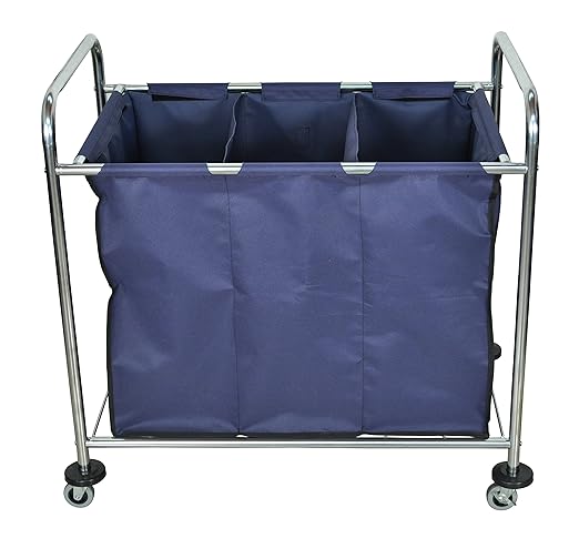LUXOR HL15 Commercial Laundry Cart - Image 3