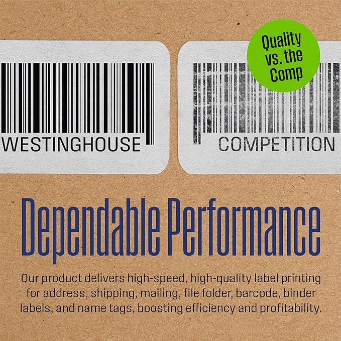Westinghouse Thermal Shipping Label Printer USB, 4x6 Label Commercial Grade - Image 11