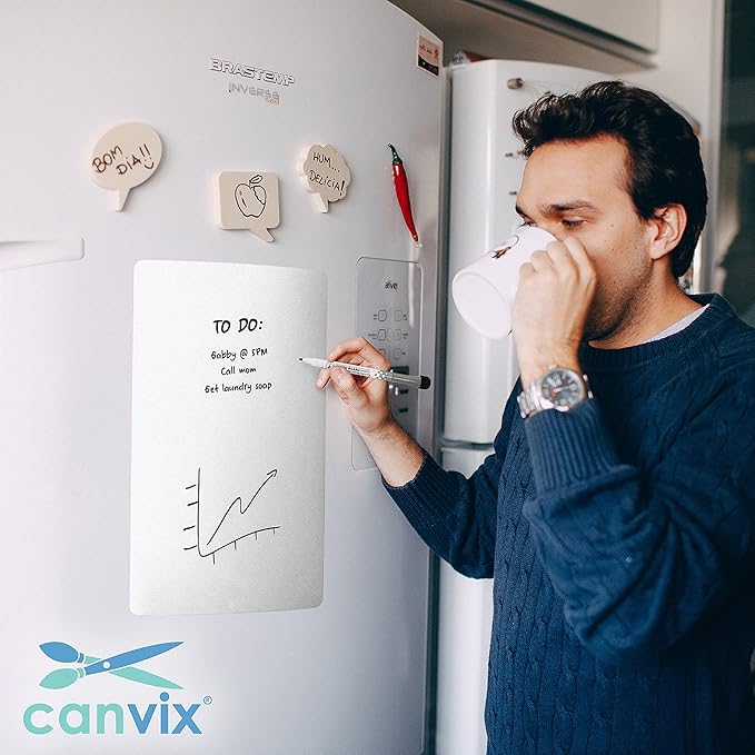 Magnetic Dry Erase Whiteboard for Refrigerator – Magnetized, Residue-Free Art - Image 5